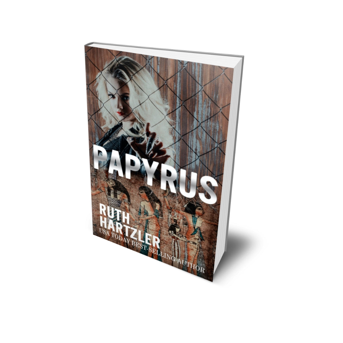 Papyrus paperback clean sweet archaeological action adventure ruth hartzler