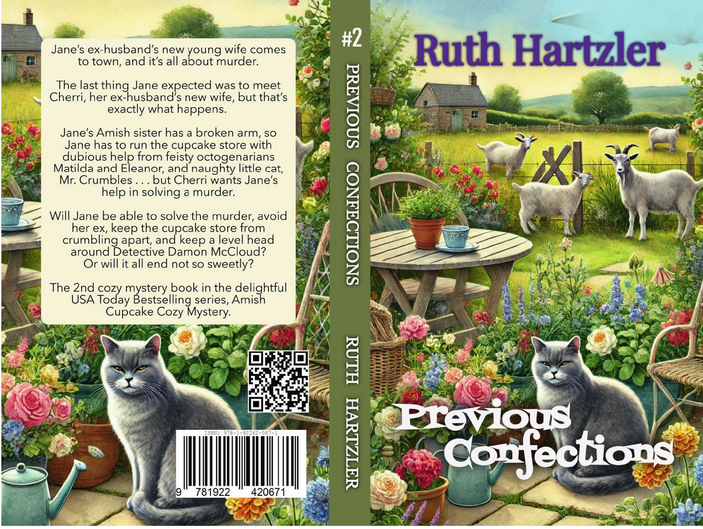 Previous Confections PAPERBACK cozy mystery