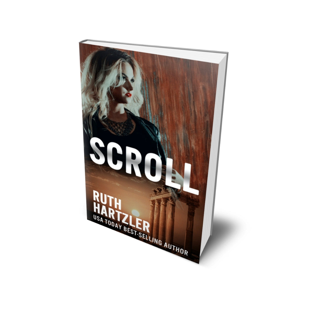 scroll paperback archaeological adventure ruth hartzler