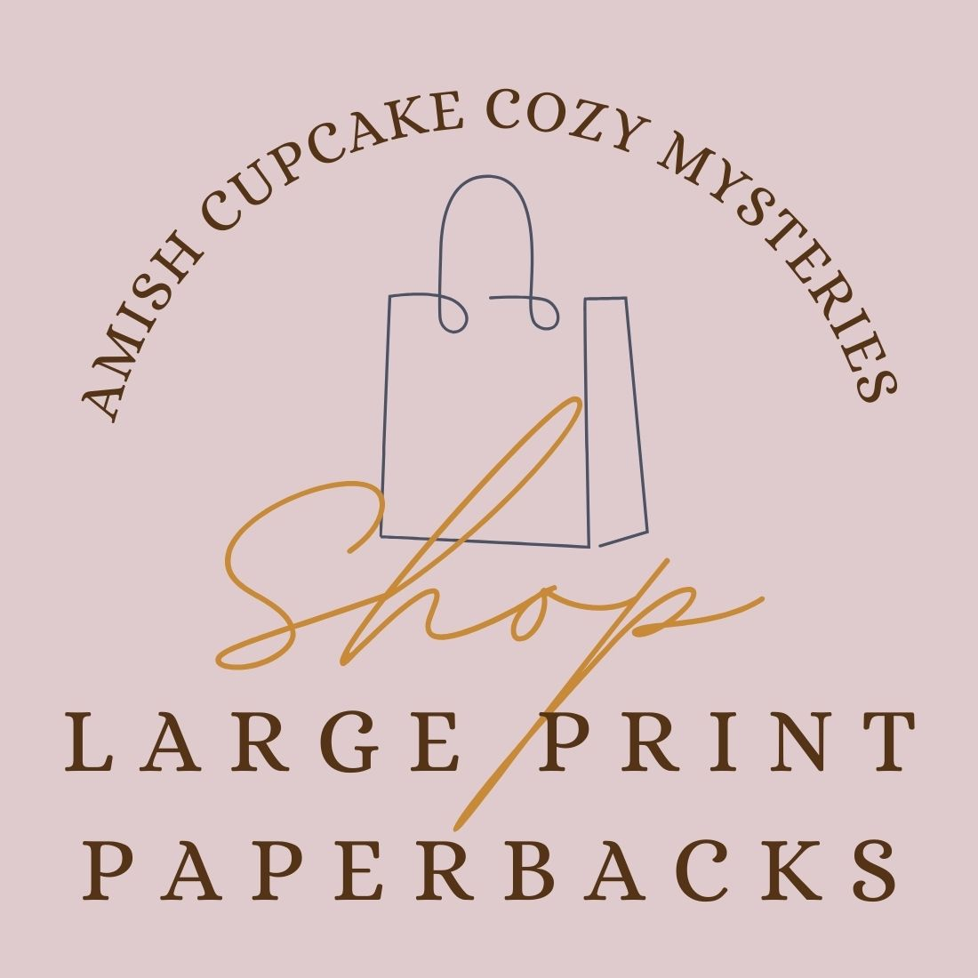 Amish Cupcake Cozy Mystery LARGE PRINT Paperbacks
