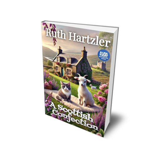 A Scottish Confection PAPERBACK cat cozy mystery