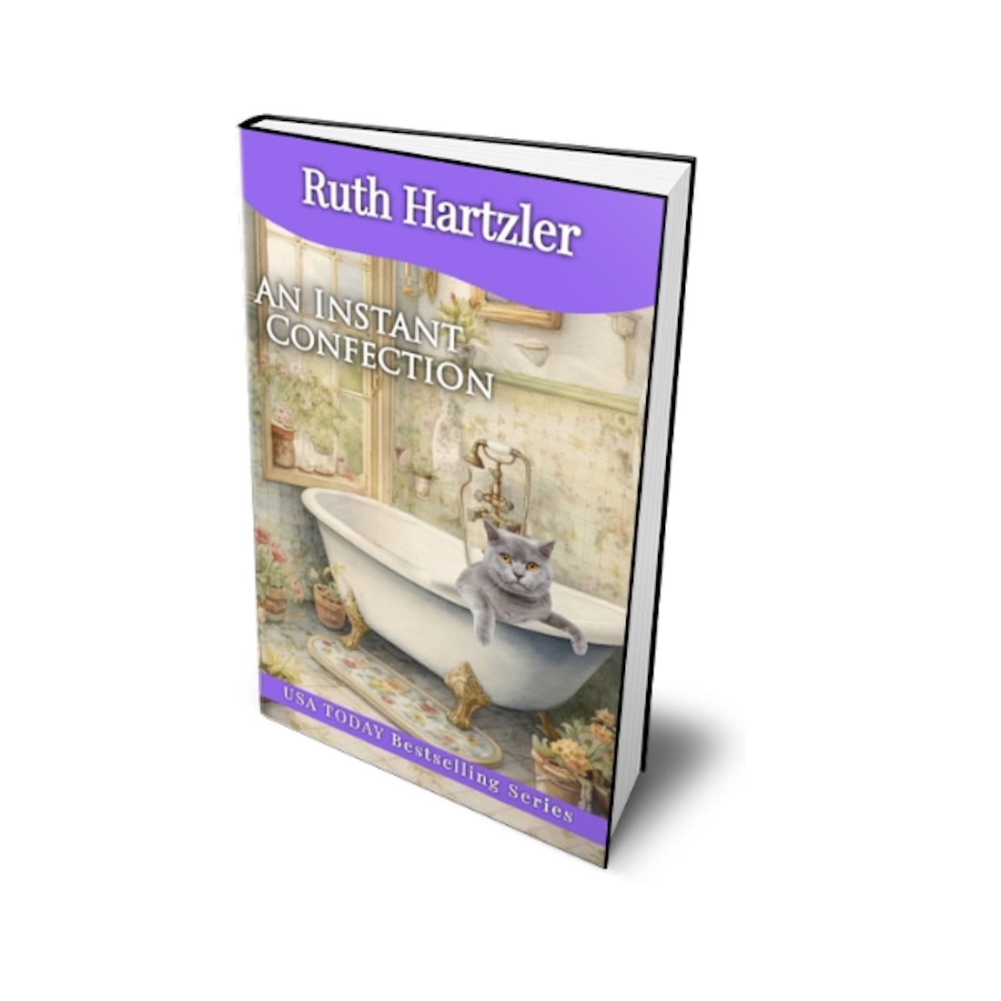 An Instant Confection PAPERBACK cozy mystery ruth hartzler