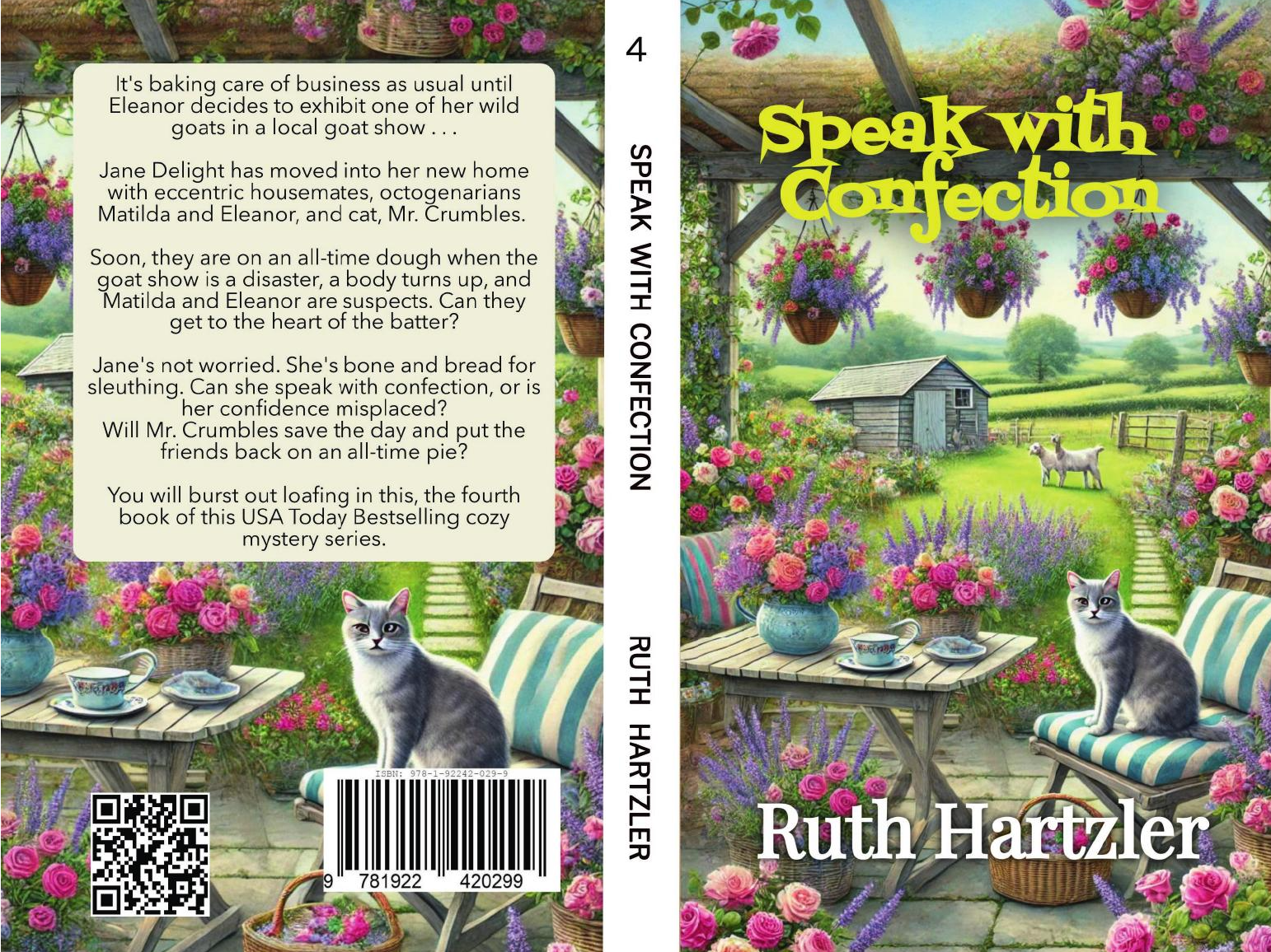 Speak with Confection PAPERBACK cat cozy mystery