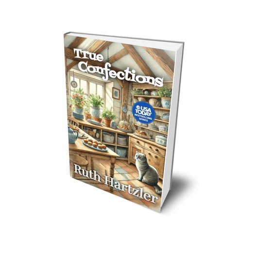 True Confections PAPERBACK cozy mystery with cats